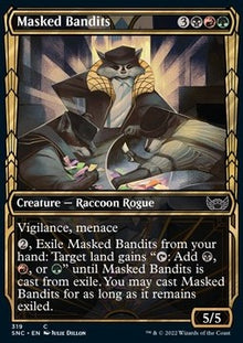 Masked Bandits (V.1)⁣ - Streets of New Capenna: Extras⁣ (Common)⁣ [319]