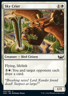 Sky Crier⁣ - Streets of New Capenna⁣ (Common)⁣ [31]