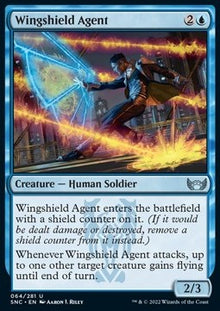 Wingshield Agent⁣ - Streets of New Capenna⁣ (Uncommon)⁣ [64]
