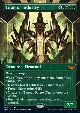 Titan of Industry⁣ - Streets of New Capenna: Extras⁣ (Mythic)⁣ [289]