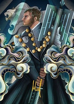 Art Series: Rafiq of the Many (V.2) - Streets of New Capenna: Extras (Tip Card) [XSNC-A81]