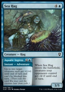 Sea Hag // Aquatic Ingress⁣ - Commander Legends: Battle for Baldur's Gate⁣ (Common)⁣ [95]