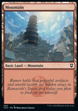 Mountain (V.3)⁣ - Commander Legends: Battle for Baldur's Gate: Extras⁣ (Land)⁣ [465]