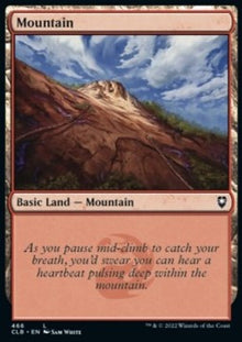 Mountain (V.4)⁣ - Commander Legends: Battle for Baldur's Gate: Extras⁣ (Land)⁣ [466]