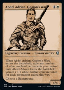 Abdel Adrian, Gorion's Ward (V.2)⁣ - Commander Legends: Battle for Baldur's Gate: Extras⁣ (Uncommon)⁣ [375]