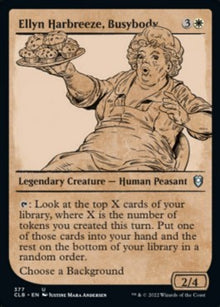 Ellyn Harbreeze, Busybody (V.2)⁣ - Commander Legends: Battle for Baldur's Gate: Extras⁣ (Uncommon)⁣ [377]