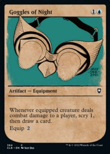 Goggles of Night⁣ - Commander Legends: Battle for Baldur's Gate: Extras⁣ (Common)⁣ [384]
