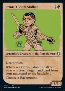 Erinis, Gloom Stalker (V.2)⁣ - Commander Legends: Battle for Baldur's Gate: Extras⁣ (Uncommon)⁣ [407]
