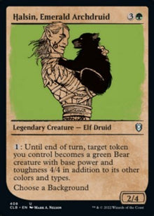 Halsin, Emerald Archdruid (V.2)⁣ - Commander Legends: Battle for Baldur's Gate: Extras⁣ (Uncommon)⁣ [408]