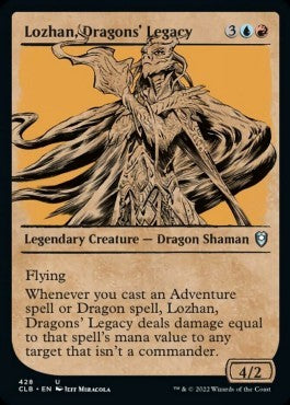 Lozhan, Dragons' Legacy (V.2)⁣ - Commander Legends: Battle for Baldur's Gate: Extras⁣ (Uncommon)⁣ [428]