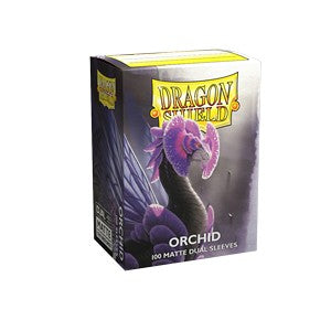 100 Dragon Shield Sleeves - Matte Dual Orchid
