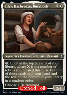 Ellyn Harbreeze, Busybody (V.1)⁣ - Commander Legends: Battle for Baldur's Gate: Extras⁣ (Uncommon)⁣ [472]