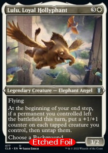 Lulu, Loyal Hollyphant (V.1)⁣ - Commander Legends: Battle for Baldur's Gate: Extras⁣ (Uncommon)⁣ [477]
