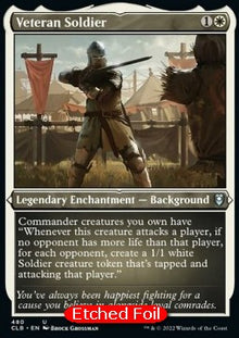 Veteran Soldier (V.1)⁣ - Commander Legends: Battle for Baldur's Gate: Extras⁣ (Uncommon)⁣ [480]