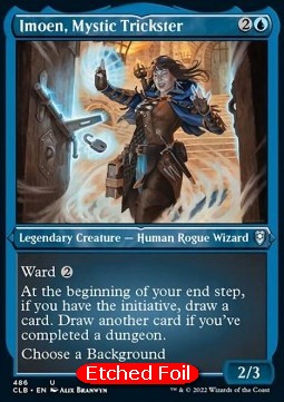 Imoen, Mystic Trickster (V.1)⁣ - Commander Legends: Battle for Baldur's Gate: Extras⁣ (Uncommon)⁣ [486]