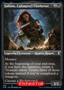 Safana, Calimport Cutthroat (V.1)⁣ - Commander Legends: Battle for Baldur's Gate: Extras⁣ (Uncommon)⁣ [496]