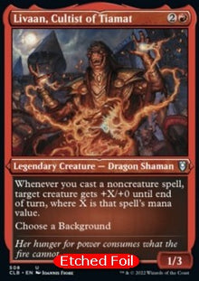 Livaan, Cultist of Tiamat (V.1)⁣ - Commander Legends: Battle for Baldur's Gate: Extras⁣ (Uncommon)⁣ [508]