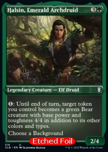 Halsin, Emerald Archdruid (V.1)⁣ - Commander Legends: Battle for Baldur's Gate: Extras⁣ (Uncommon)⁣ [516]