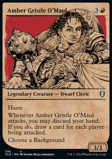 Amber Gristle O'Maul (V.2)⁣ - Commander Legends: Battle for Baldur's Gate: Extras⁣ (Uncommon)⁣ [395]
