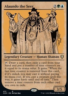 Alaundo the Seer (V.2)⁣ - Commander Legends: Battle for Baldur's Gate: Extras⁣ (Rare)⁣ [412]