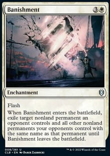Banishment⁣ - Commander Legends: Battle for Baldur's Gate⁣ (Uncommon)⁣ [8]