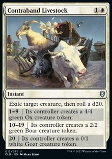 Contraband Livestock⁣ - Commander Legends: Battle for Baldur's Gate⁣ (Uncommon)⁣ [12]