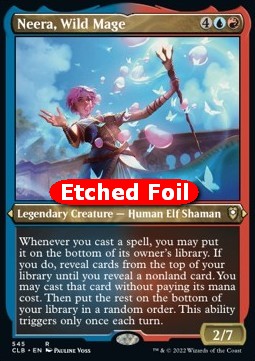 Neera, Wild Mage (V.1)⁣ - Commander Legends: Battle for Baldur's Gate: Extras⁣ (Rare)⁣ [545]