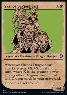 Skanos Dragonheart (V.2)⁣ - Commander Legends: Battle for Baldur's Gate: Extras⁣ (Uncommon)⁣ [410]