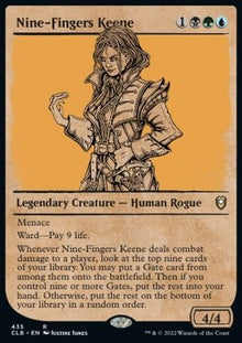 Nine-Fingers Keene (V.2)⁣ - Commander Legends: Battle for Baldur's Gate: Extras⁣ (Rare)⁣ [435]
