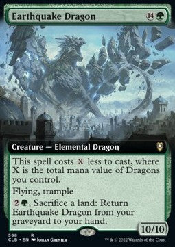 Earthquake Dragon⁣ - Commander Legends: Battle for Baldur's Gate: Extras⁣ (Rare)⁣ [588]