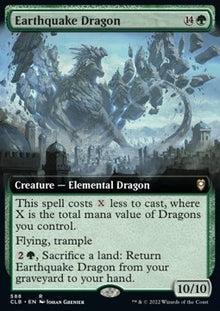 Earthquake Dragon⁣ - Commander Legends: Battle for Baldur's Gate: Extras⁣ (Rare)⁣ [588]