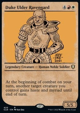Duke Ulder Ravengard (V.2)⁣ - Commander Legends: Battle for Baldur's Gate: Extras⁣ (Rare)⁣ [420]