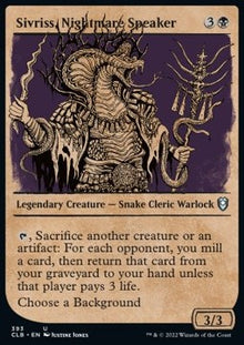Sivriss, Nightmare Speaker (V.2)⁣ - Commander Legends: Battle for Baldur's Gate: Extras⁣ (Uncommon)⁣ [393]