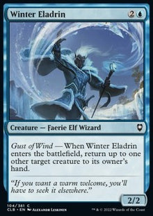 Winter Eladrin⁣ - Commander Legends: Battle for Baldur's Gate⁣ (Common)⁣ [104]