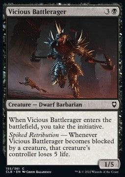 Vicious Battlerager⁣ - Commander Legends: Battle for Baldur's Gate⁣ (Common)⁣ [155]