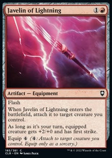 Javelin of Lightning⁣ - Commander Legends: Battle for Baldur's Gate⁣ (Common)⁣ [185]