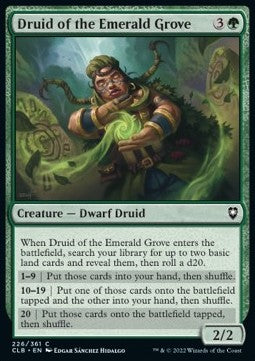 Druid of the Emerald Grove⁣ - Commander Legends: Battle for Baldur's Gate⁣ (Common)⁣ [226]
