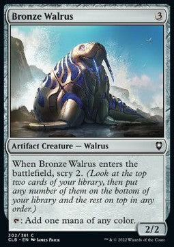 Bronze Walrus⁣ - Commander Legends: Battle for Baldur's Gate⁣ (Common)⁣ [302]