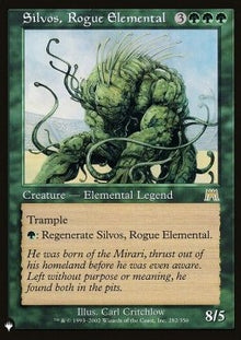 Silvos, Rogue Elemental⁣ - The List⁣ (Rare)⁣ [282]
