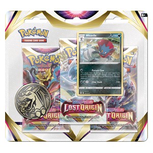 Lost Origin: Weavile 3-Pack Blister - Lost Origin