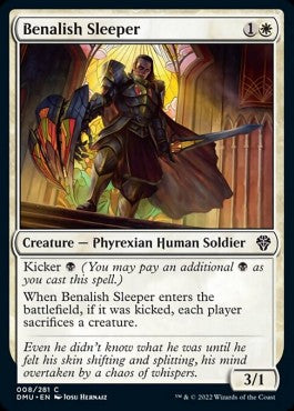 Benalish Sleeper⁣ - Dominaria United⁣ (Common)⁣ [8]