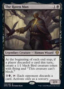 The Raven Man⁣ - Dominaria United⁣ (Rare)⁣ [103]