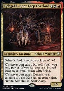 Rohgahh, Kher Keep Overlord⁣ - Commander: Dominaria United⁣ (Rare)⁣ [41]