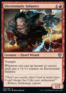 Electrostatic Infantry⁣ - Dominaria United⁣ (Uncommon)⁣ [122]