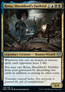 Rona, Sheoldred's Faithful⁣ - Dominaria United⁣ (Uncommon)⁣ [216]