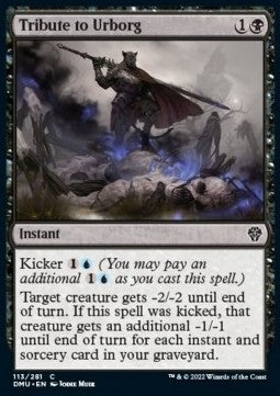 Tribute to Urborg⁣ - Dominaria United⁣ (Common)⁣ [113]