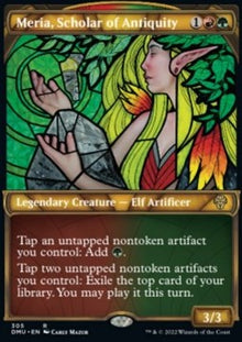 Meria, Scholar of Antiquity (V.1)⁣ - Dominaria United: Extras⁣ (Rare)⁣ [305]