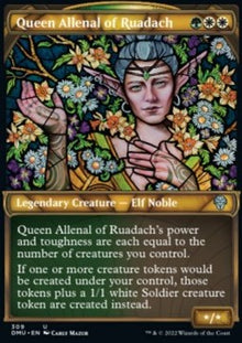 Queen Allenal of Ruadach (V.1)⁣ - Dominaria United: Extras⁣ (Uncommon)⁣ [309]