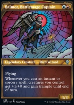 Balmor, Battlemage Captain (V.1)⁣ - Dominaria United: Extras⁣ (Uncommon)⁣ [295]