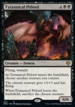 Tyrannical Pitlord (V.1)⁣ - Dominaria United: Extras⁣ (Rare)⁣ [284]